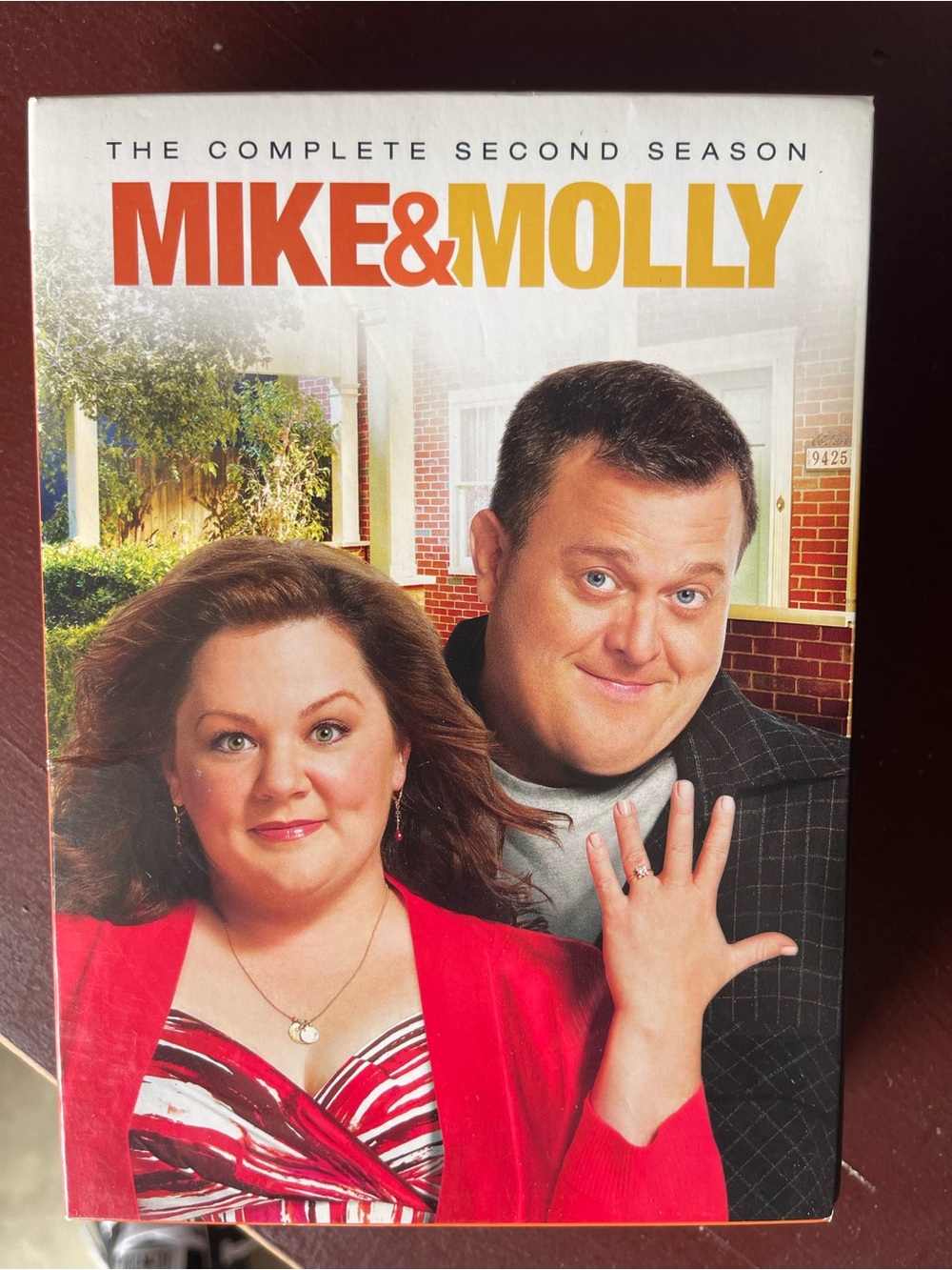 Mike & Molly The Complete Second Season DVD - Red & Yellow Cover